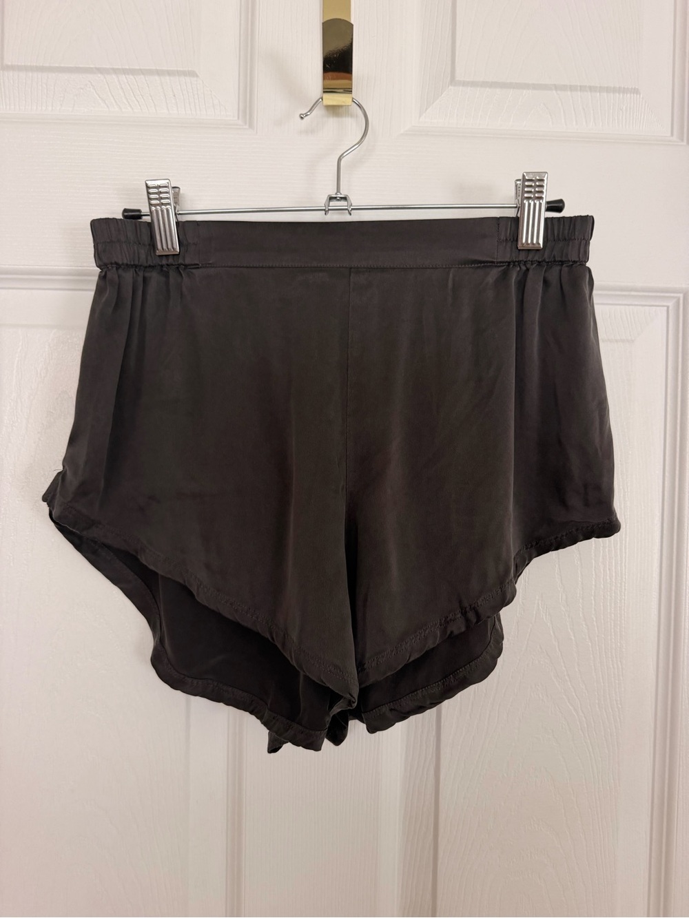 lunya Black Relaxed Sleep Shorts